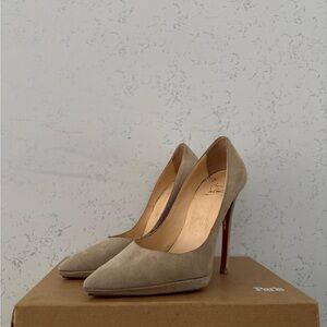 Christian Louboutin Suede High Heels